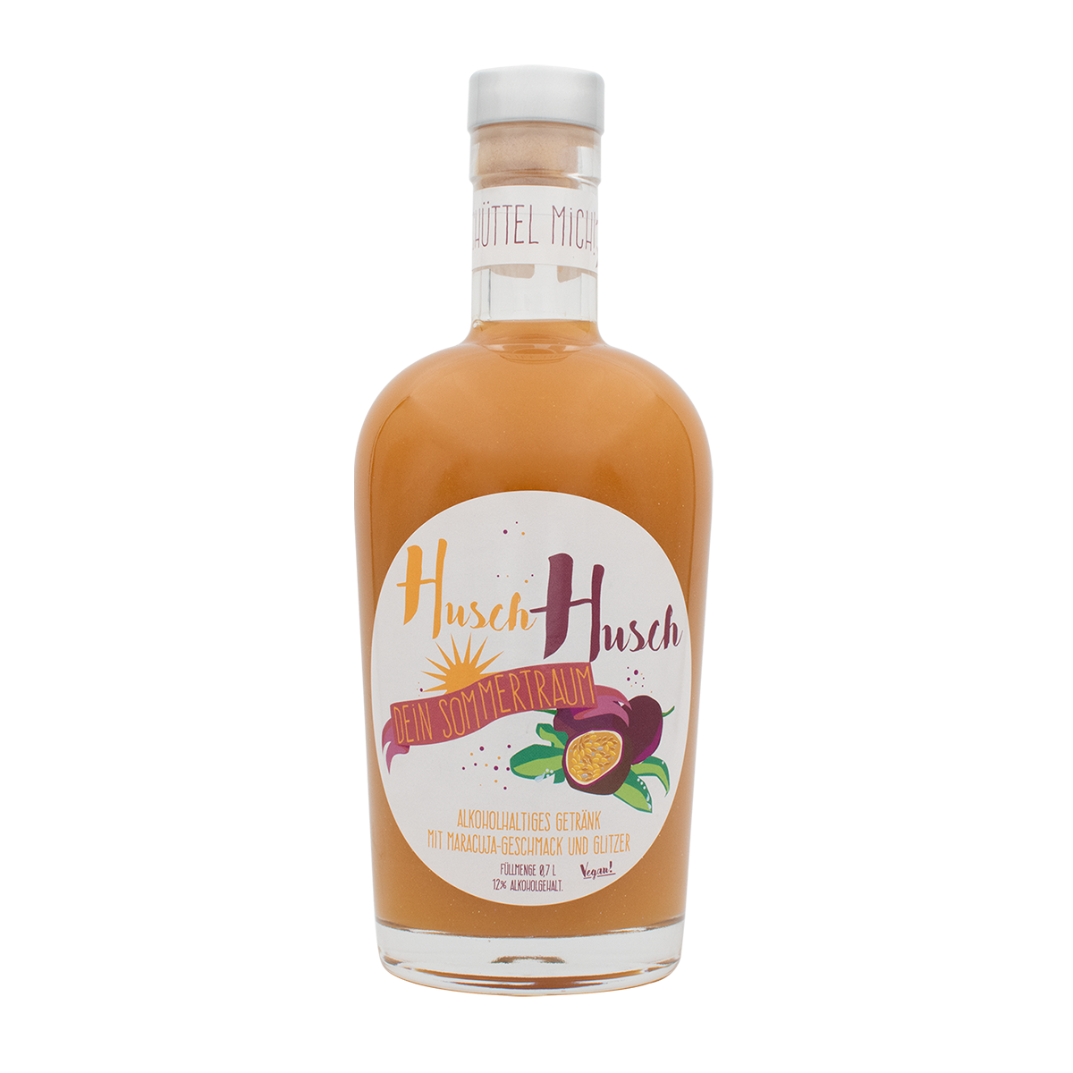 Dein Sommertraum - Maracuja-Glitzer-Likör