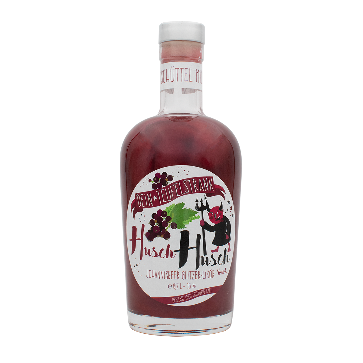 Dein Teufelstrank – Johannisbeer-Glitzer-Likör