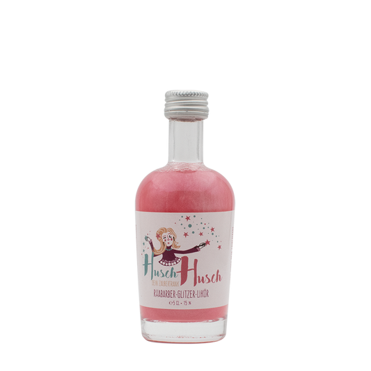 Dein Zaubertrank - Rhabarber-Glitzer-Likör - 5cl