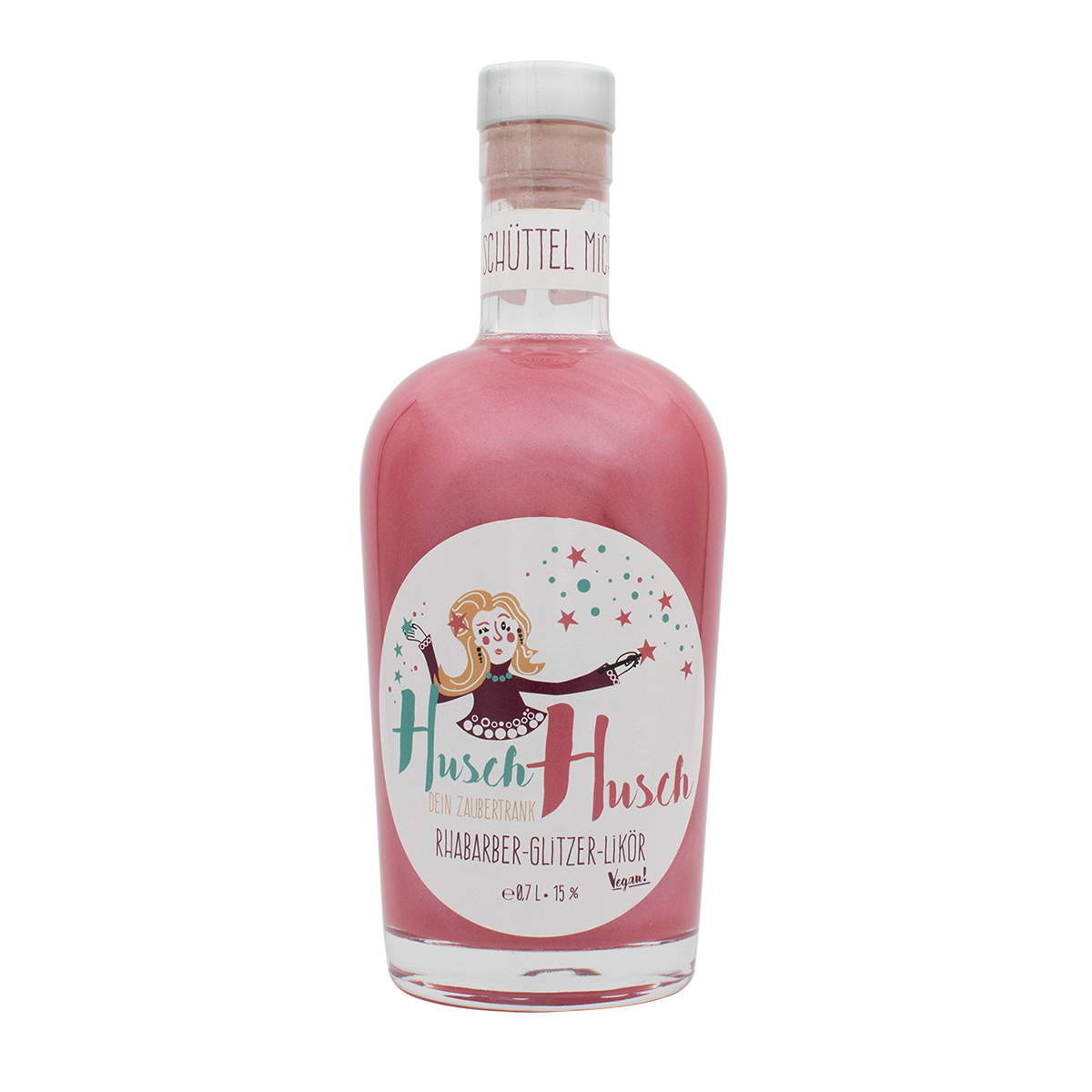 Dein Zaubertrank - Rhabarber-Glitzer-Likör